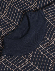 Navy Stripe Pull Over SFA2414-1-L