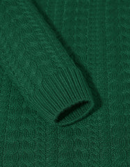 D Green Plain Pull Over SFA2415-2-XL