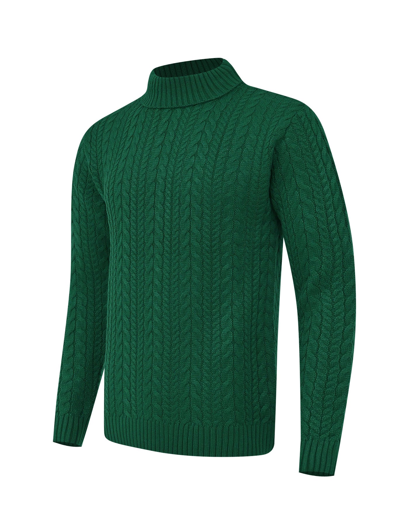 D Green Plain Pull Over SFA2415-2-M