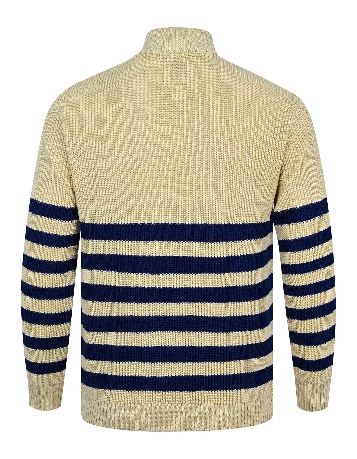 Beige Plain Full Zipper SFA2419-XXL