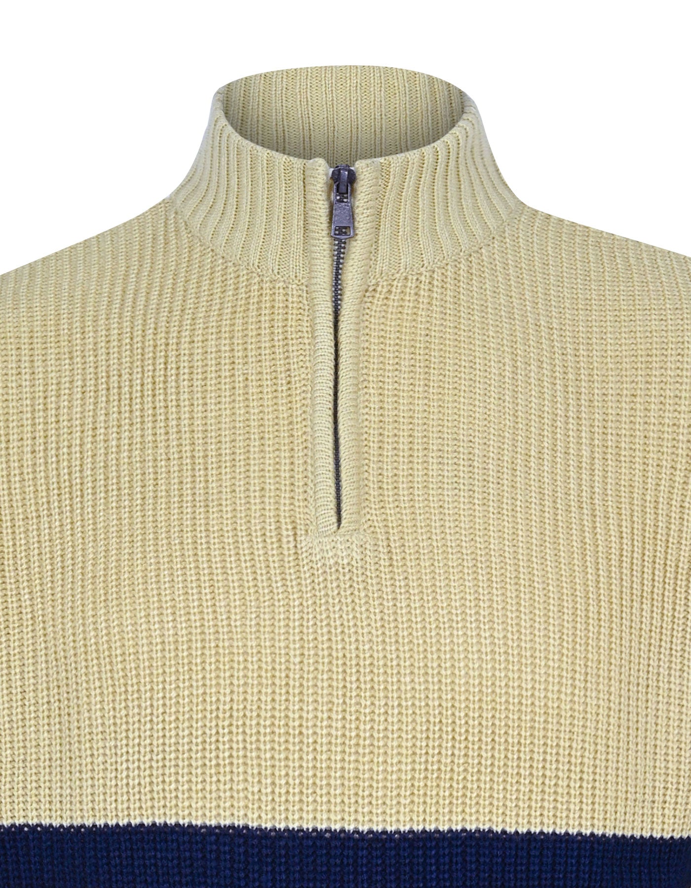 Beige Plain Full Zipper SFA2419-L