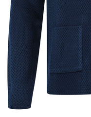 Navy Plain Cardigan SFA2422-2-XXL