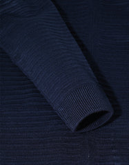 Navy Plain Full Zipper SFA2423-1-XL