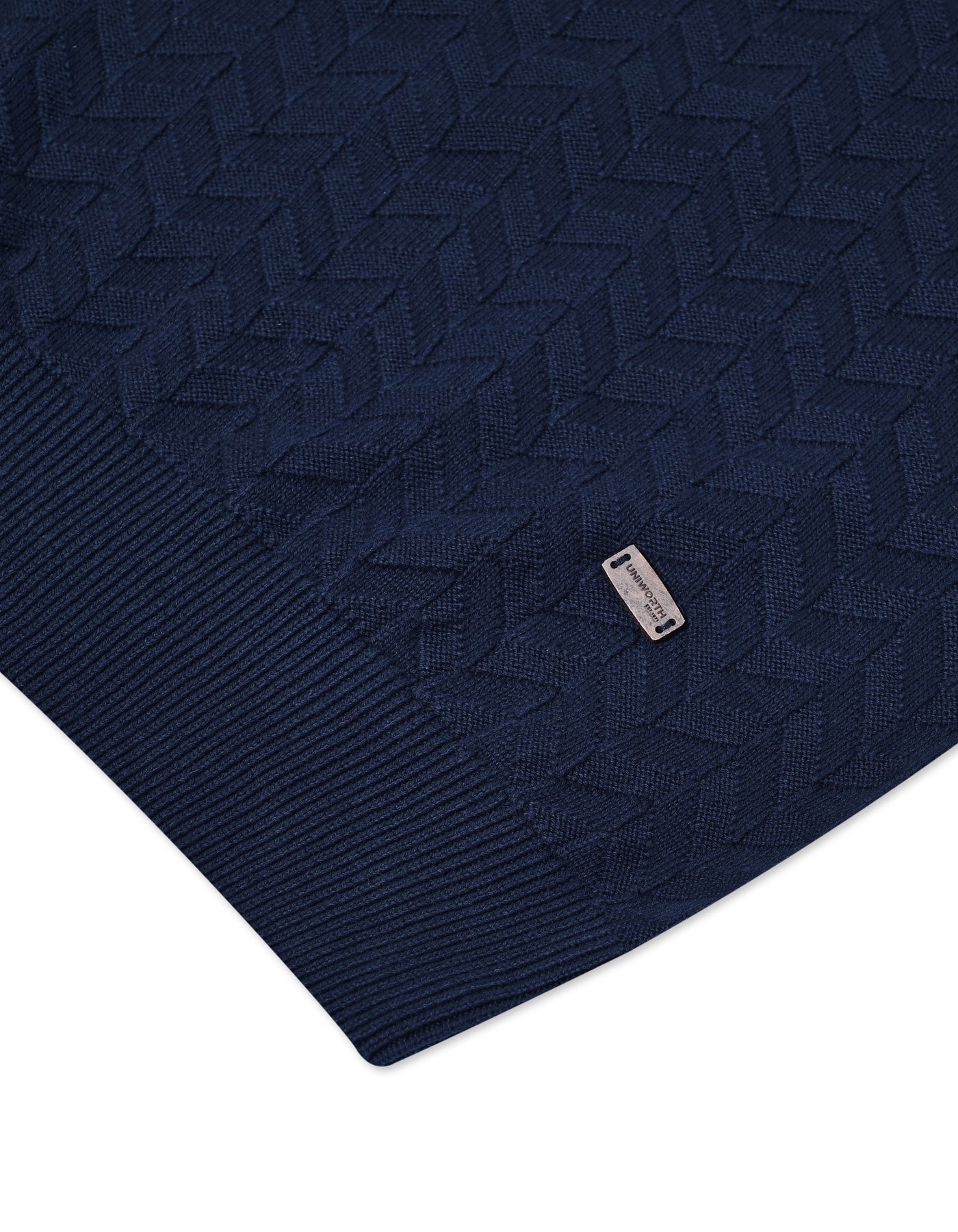 Navy Plain Pull Over SFA2424-2-XL