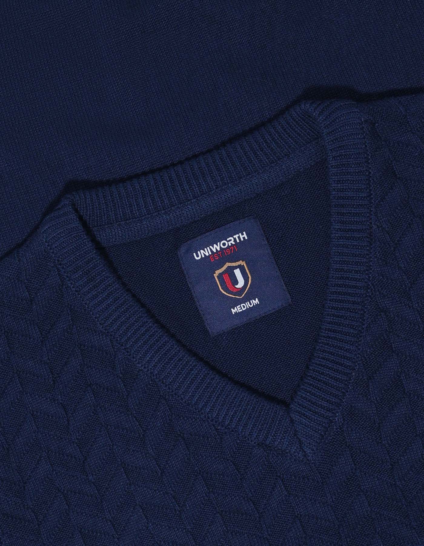 Navy Plain Pull Over SFA2424-2-M