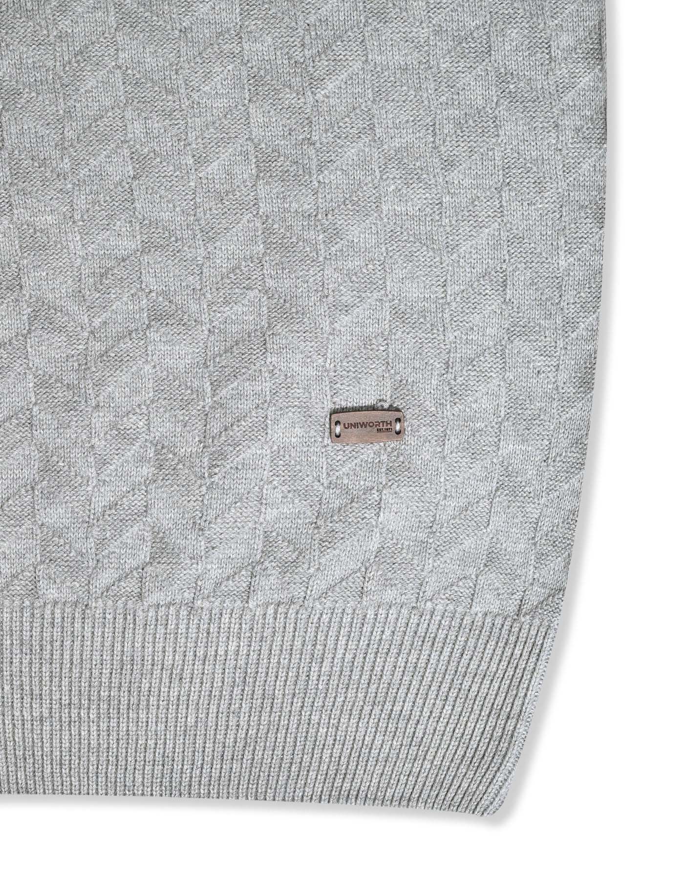 Grey Plain Pull Over SFA2424-3-L