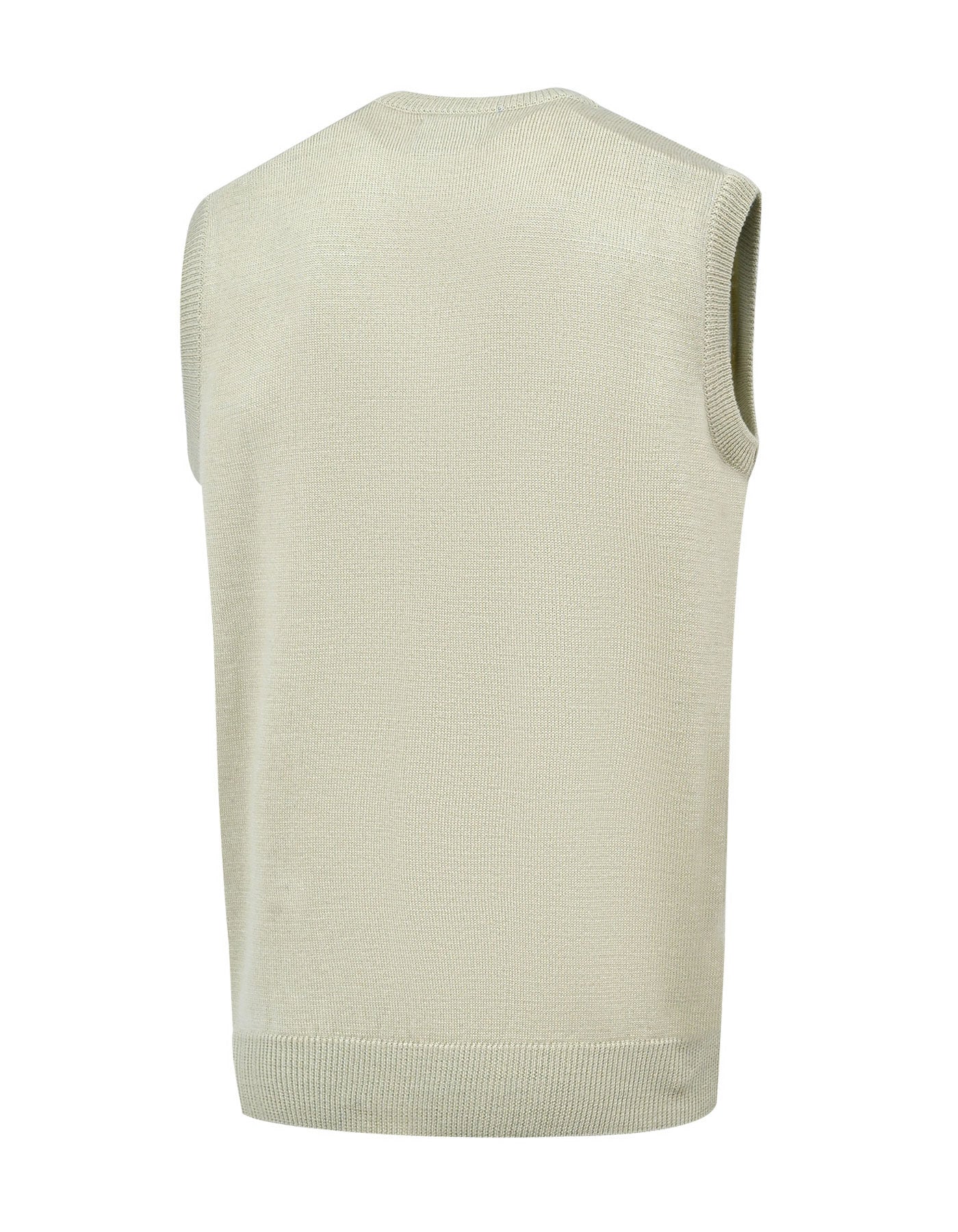 Beige Plain Pull Over SFA2426-2-L