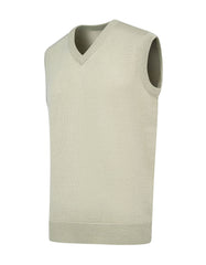 Beige Plain Pull Over SFA2426-2-S