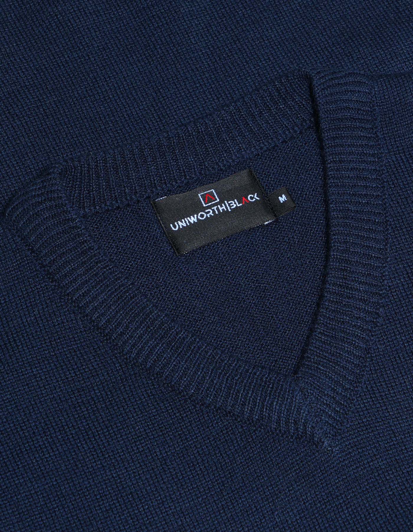 Navy Plain Pull Over SFA2426-5-M
