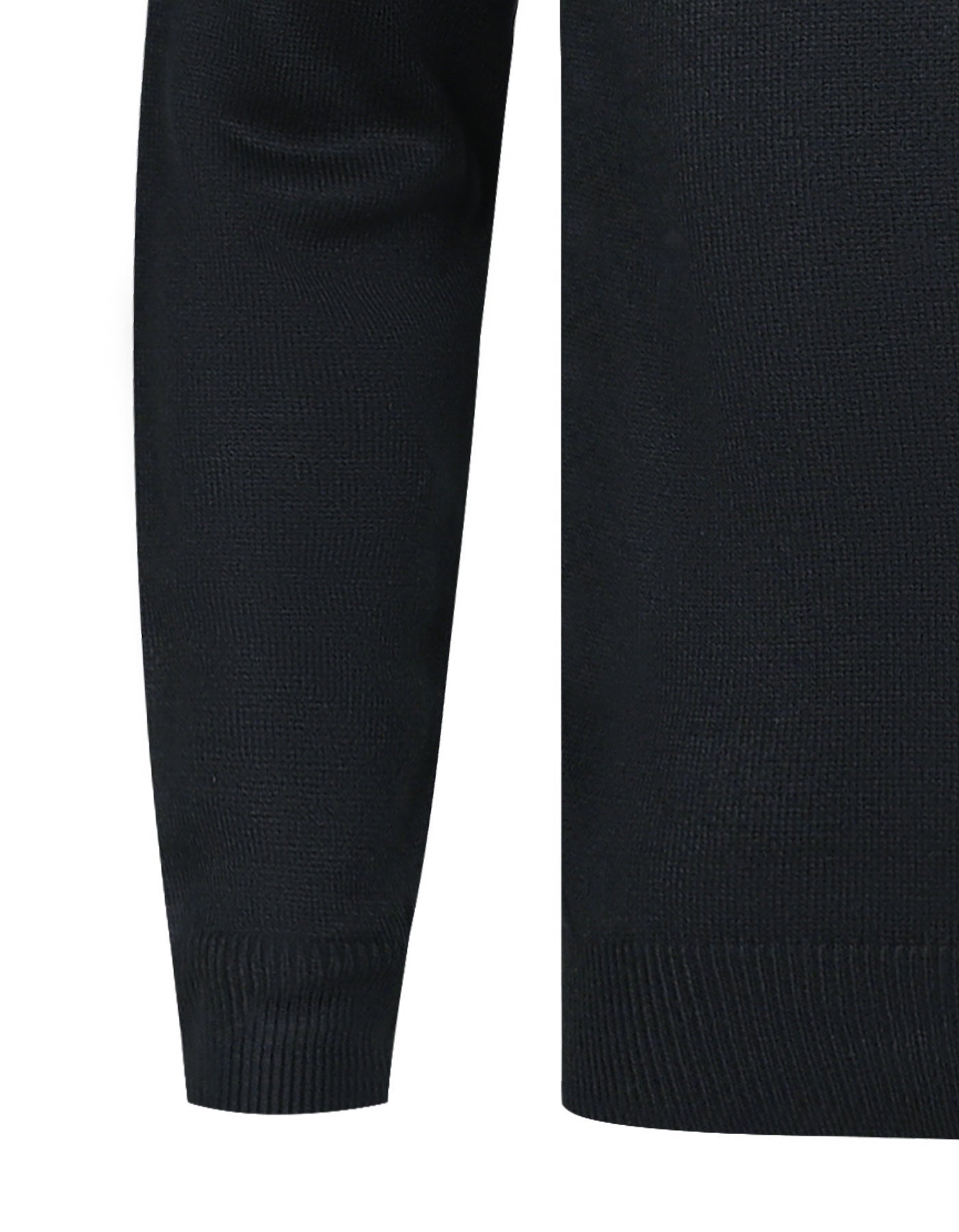 Black Plain Pull Over SFA2428-1-XL