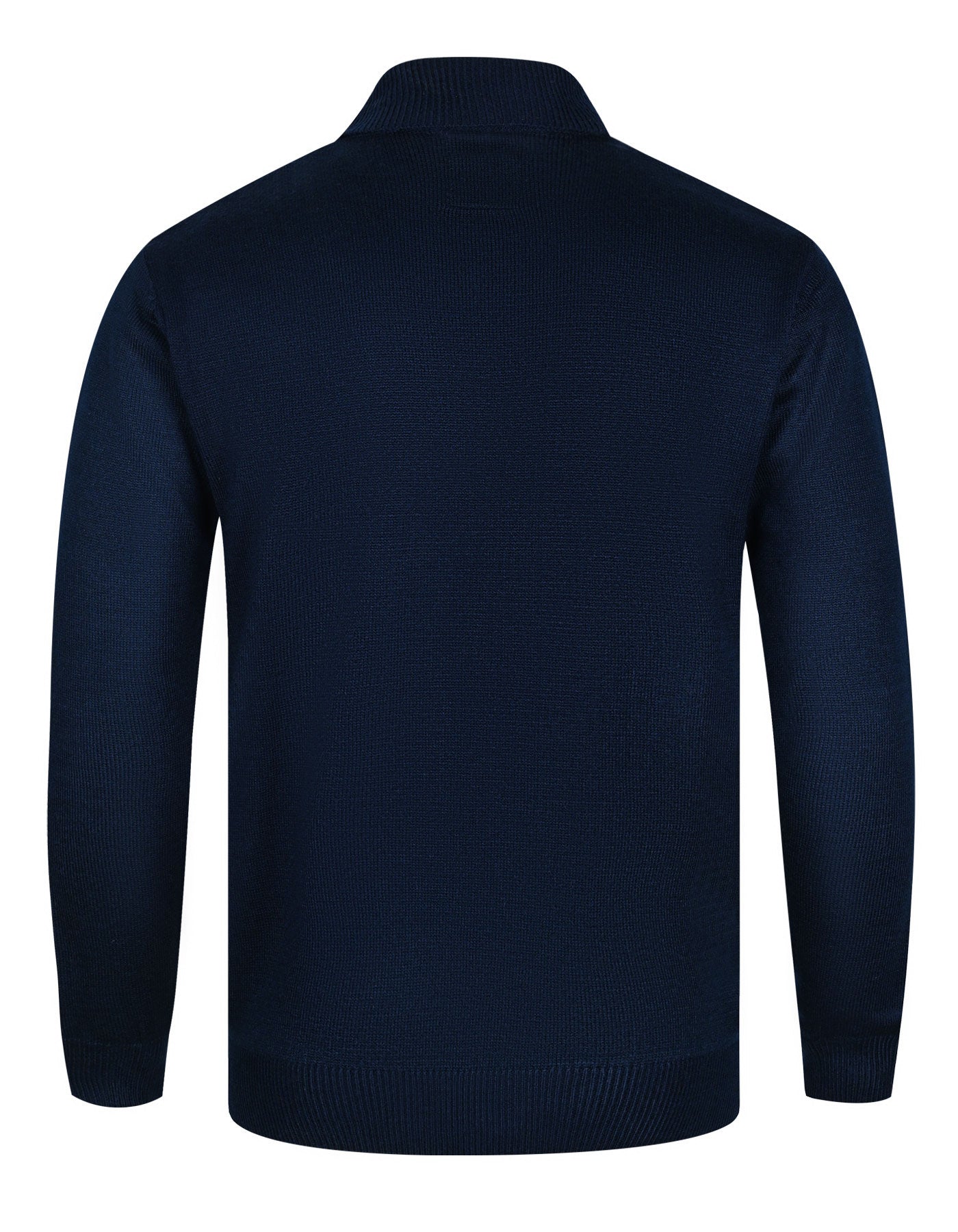 Navy Plain Pull Over SFA2428-2-XL