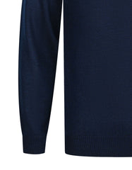 Navy Plain Pull Over SFA2428-2-L