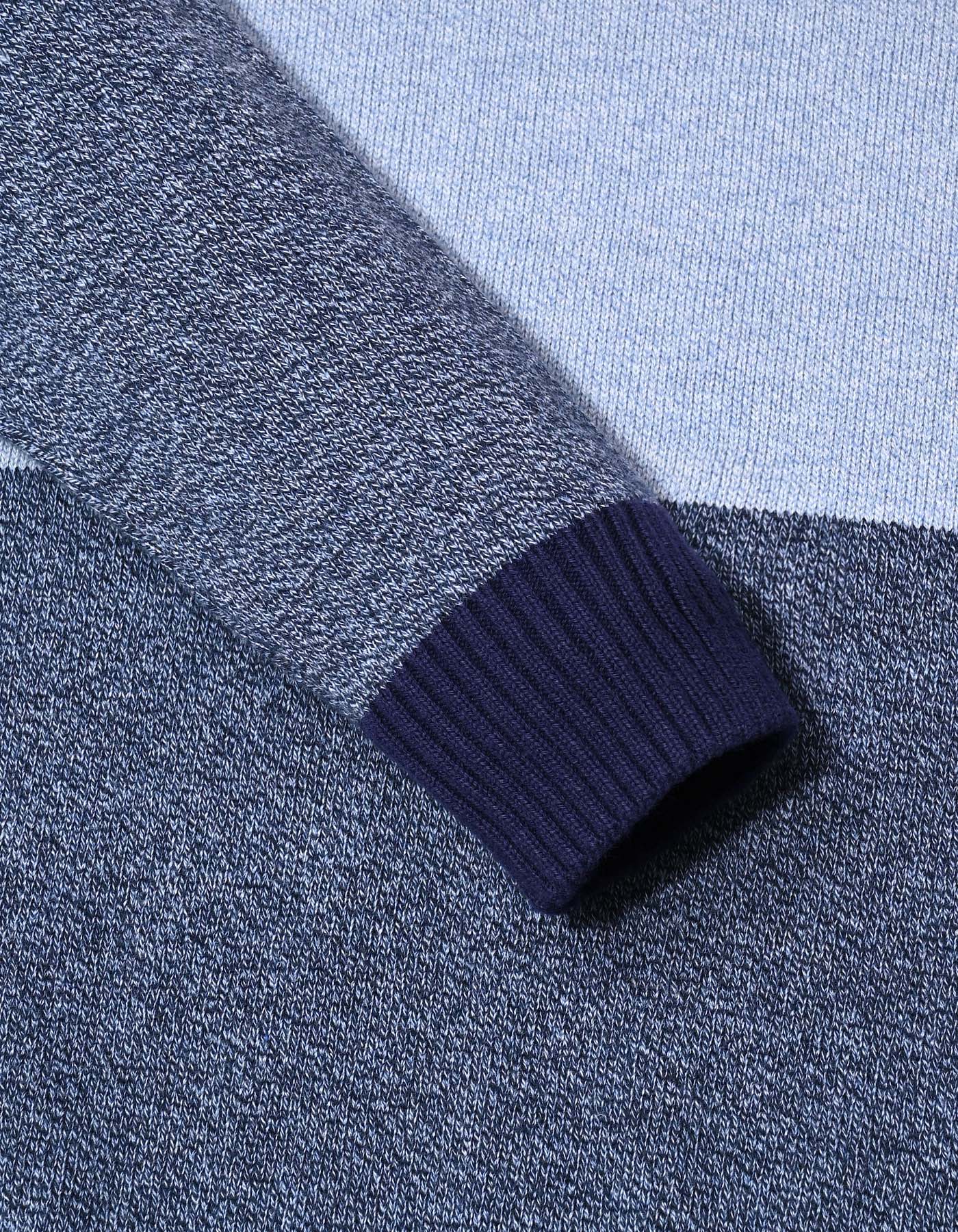 Navy Dotted Pull Over SFA2504-L