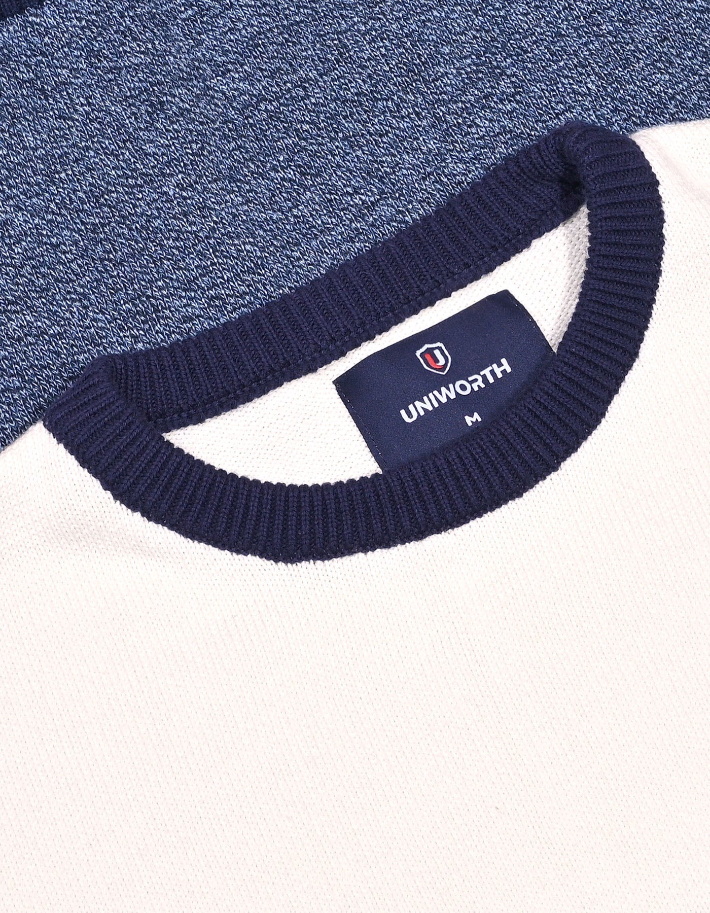 Navy Dotted Pull Over SFA2504-M