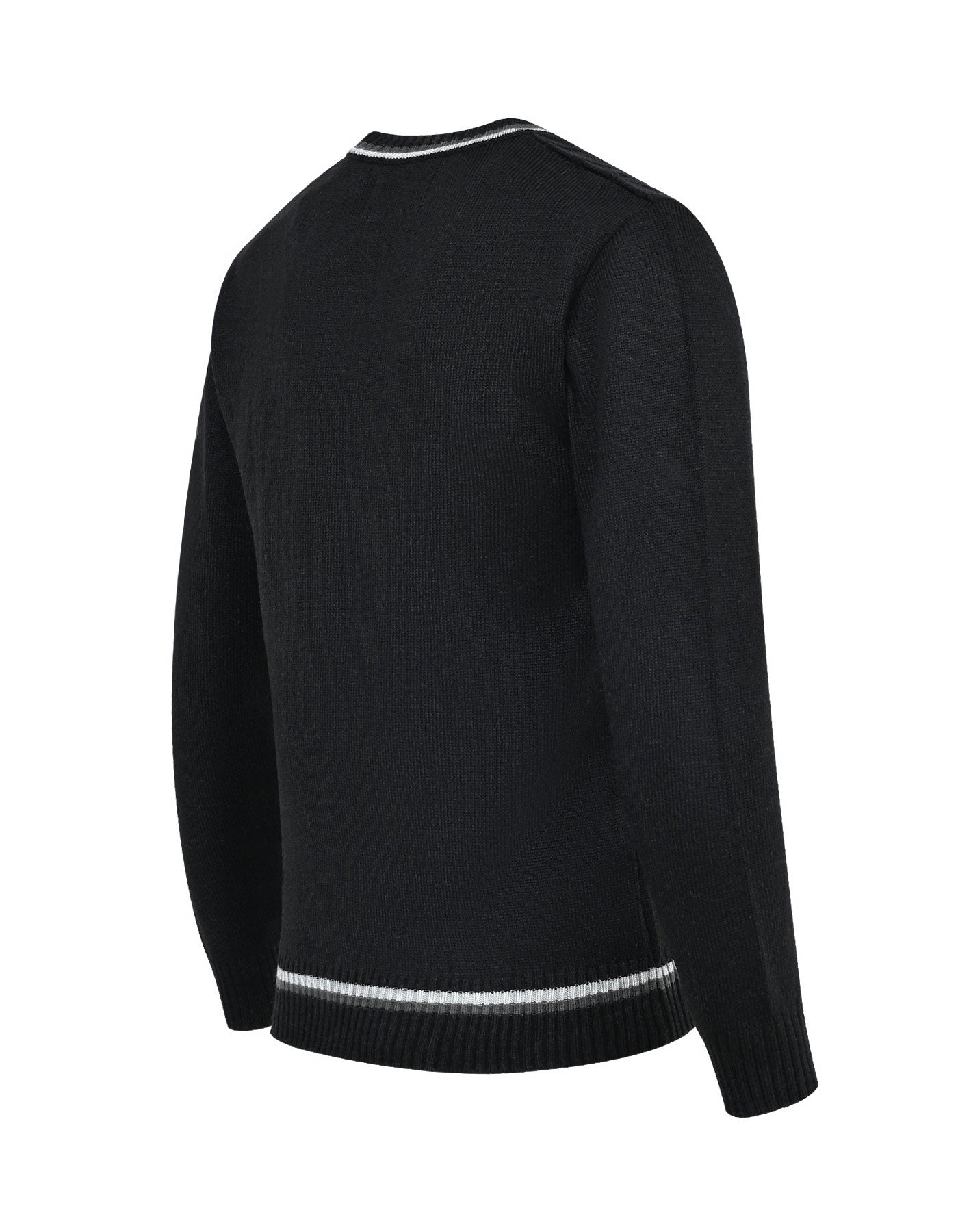 Black Texture Pull Over SFA2507-1-XXL