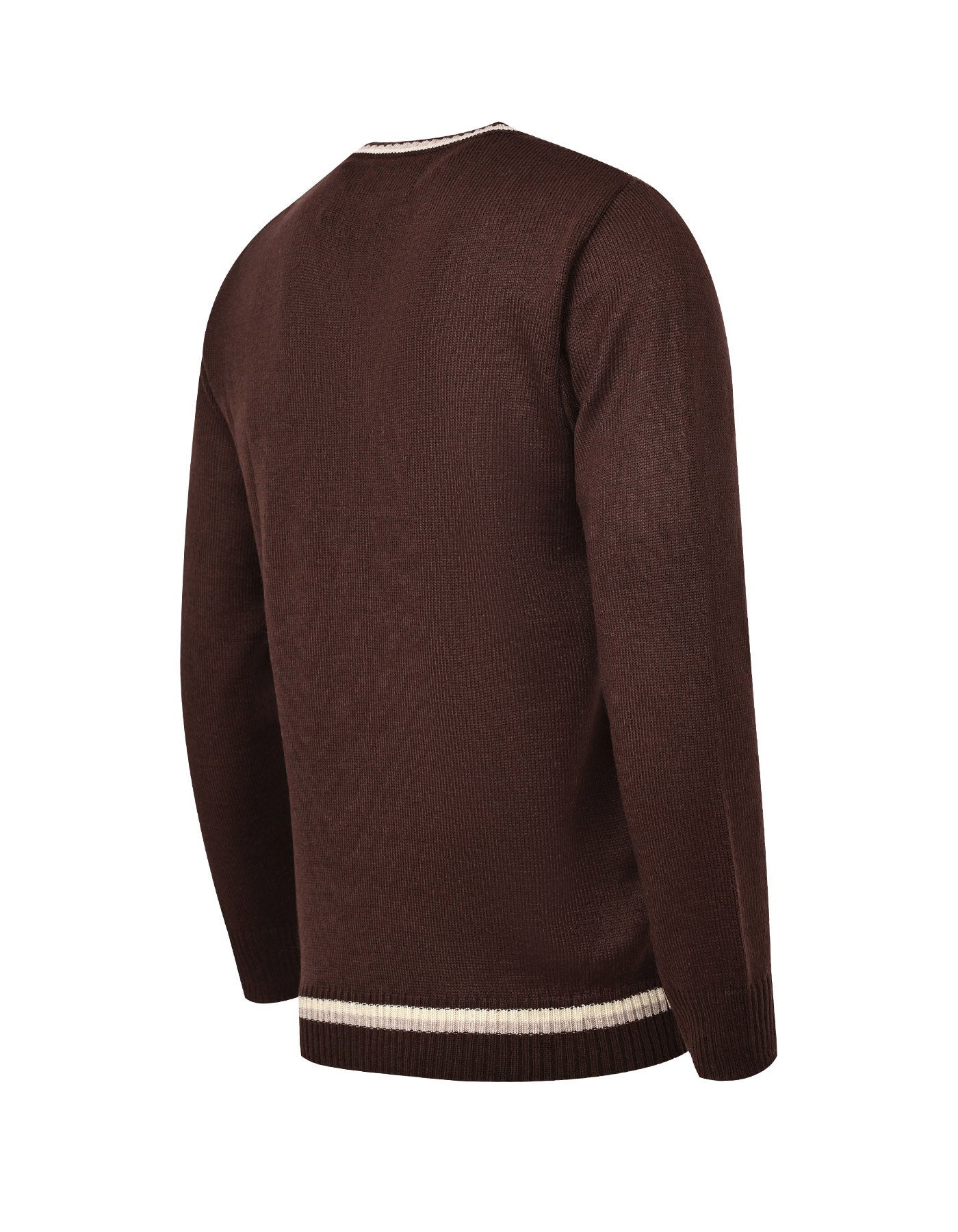 Brown Texture Pull Over SFA2507-2-XXL
