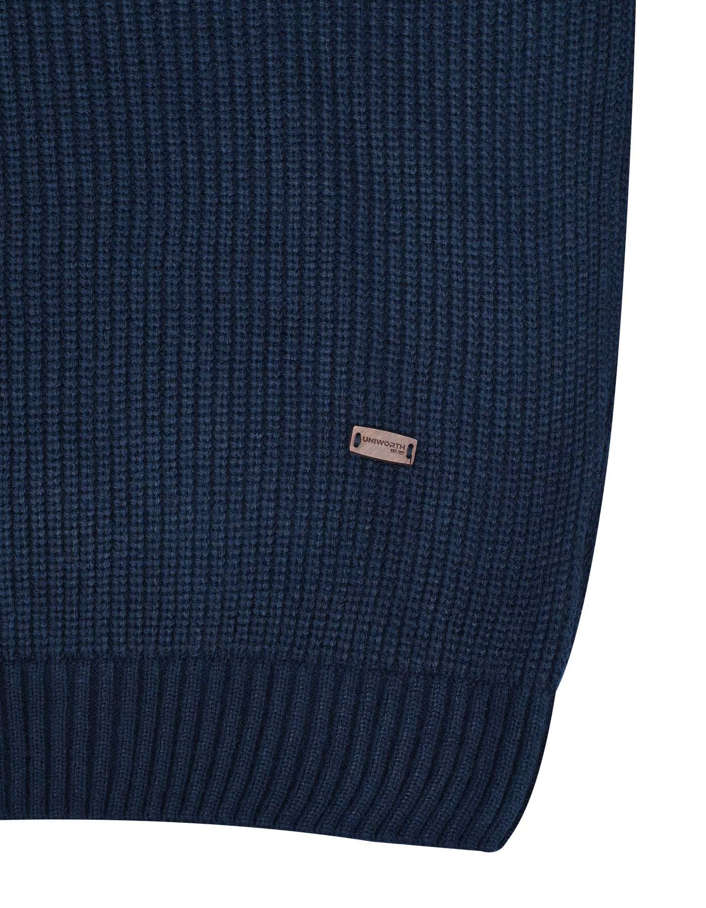 Navy Geometric Pull Over SFA2508-XL