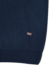 Navy Geometric Pull Over SFA2508-XL