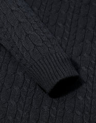 Black Texture Pull Over SFA2509-1-XL