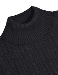 Black Texture Pull Over SFA2509-1-L