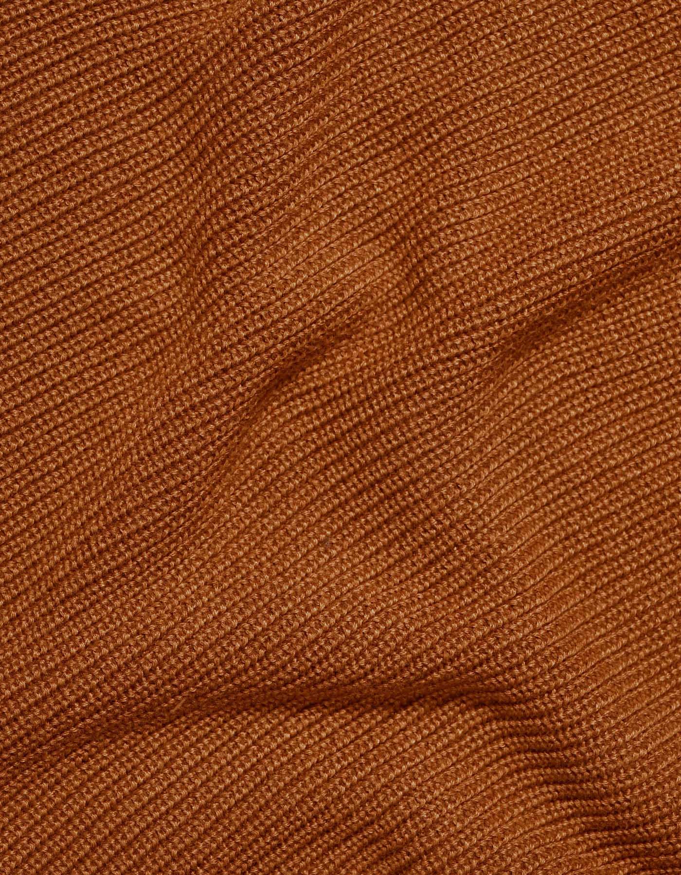 Mustard Plain Half Zipper Sweater