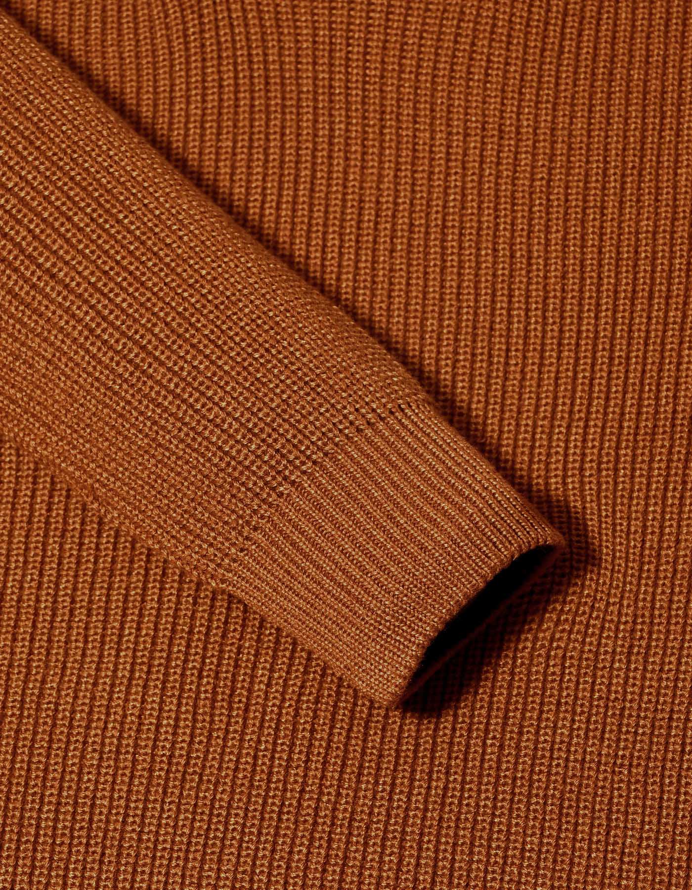Mustard Plain Half Zipper SFA2511-1-XL