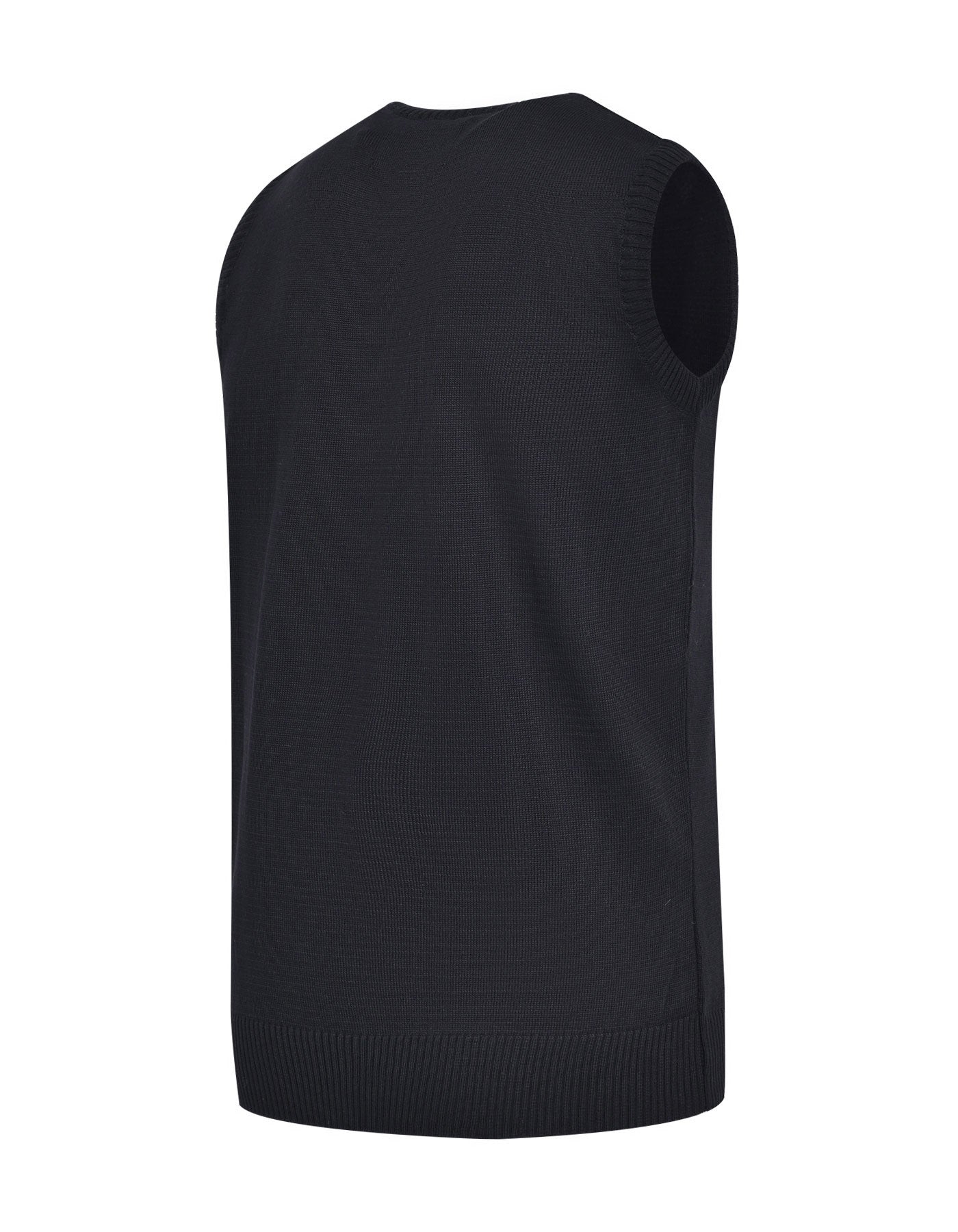 Black Plain Pull Over SFA2513-2-XL