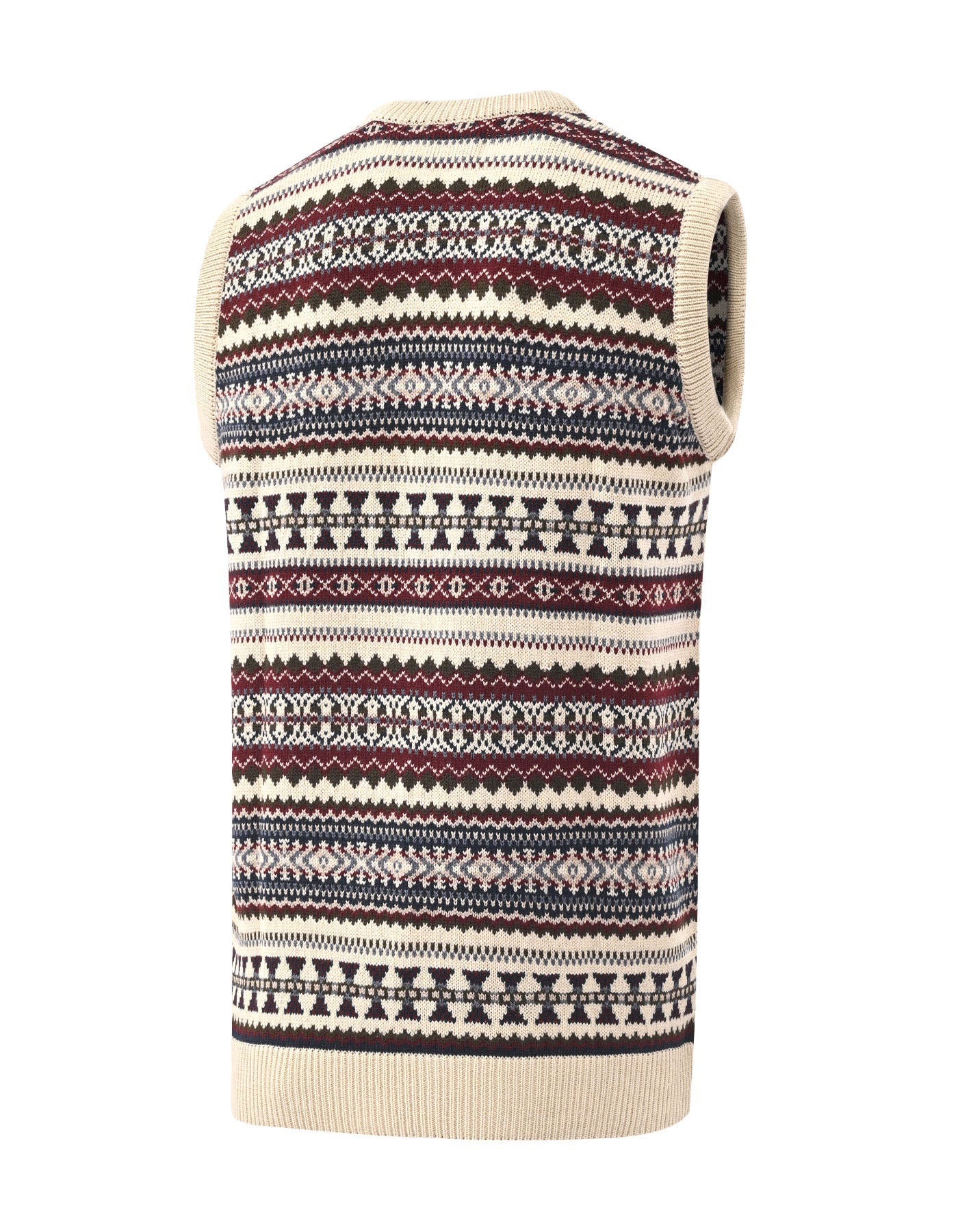 Beige Geometric  SFA2635-1-L