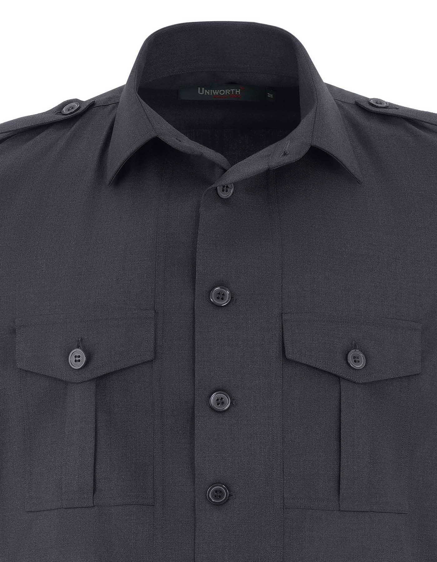 Charcoal Plain Suit SFS2300-M