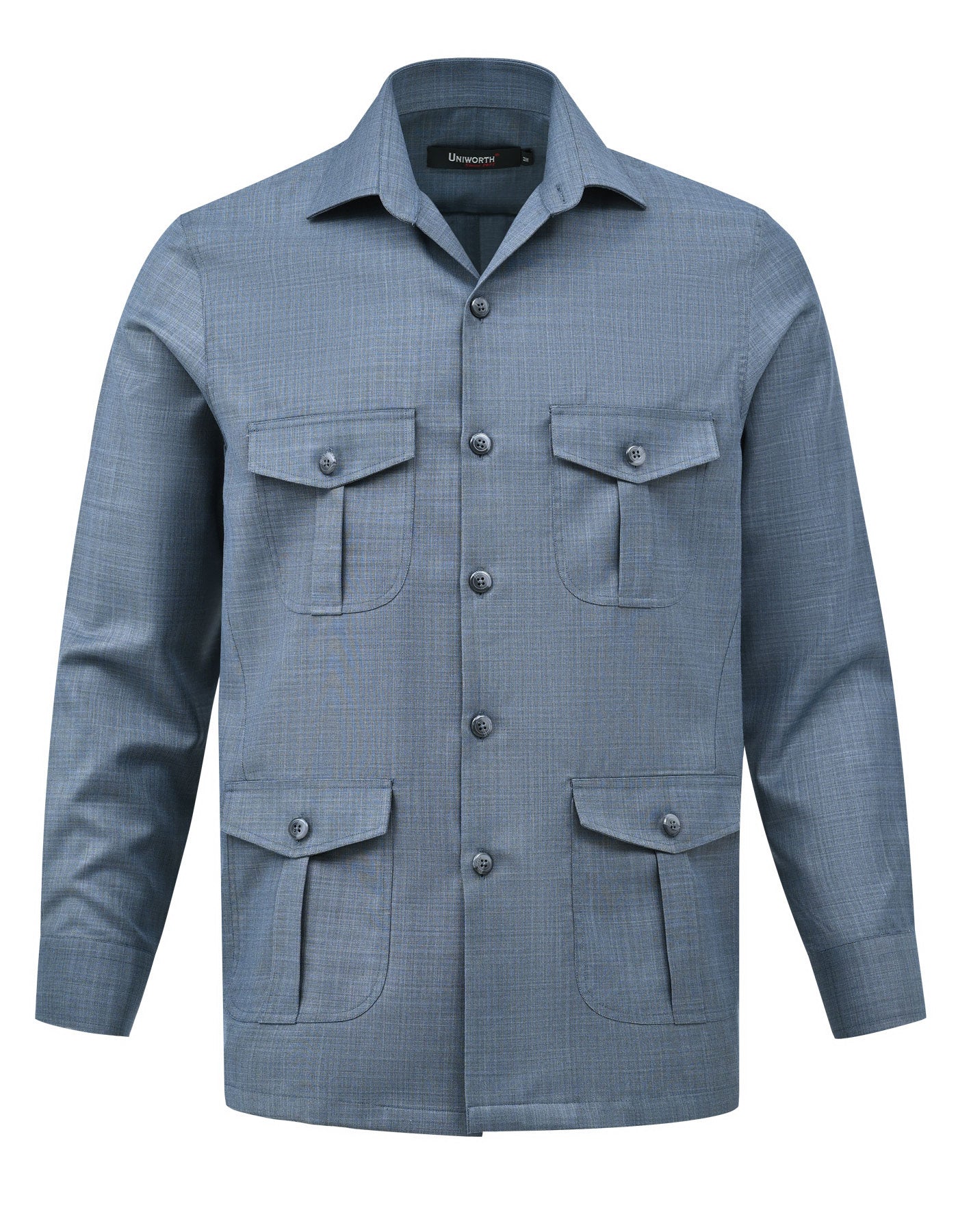 L Blue Texture Suit SFS2401-S