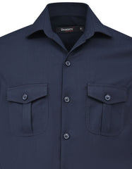 Navy Plain Suit SFS2404-L