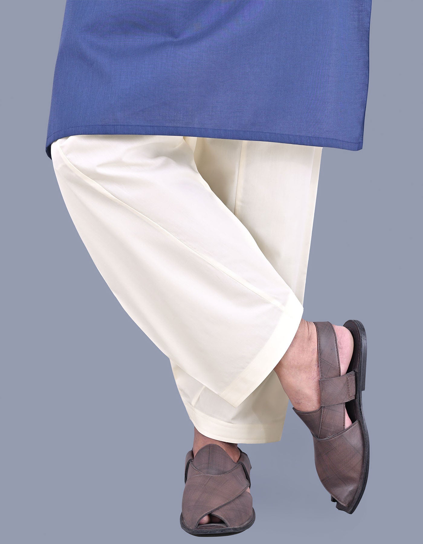 Cream Plain Shalwar SHR2201-M