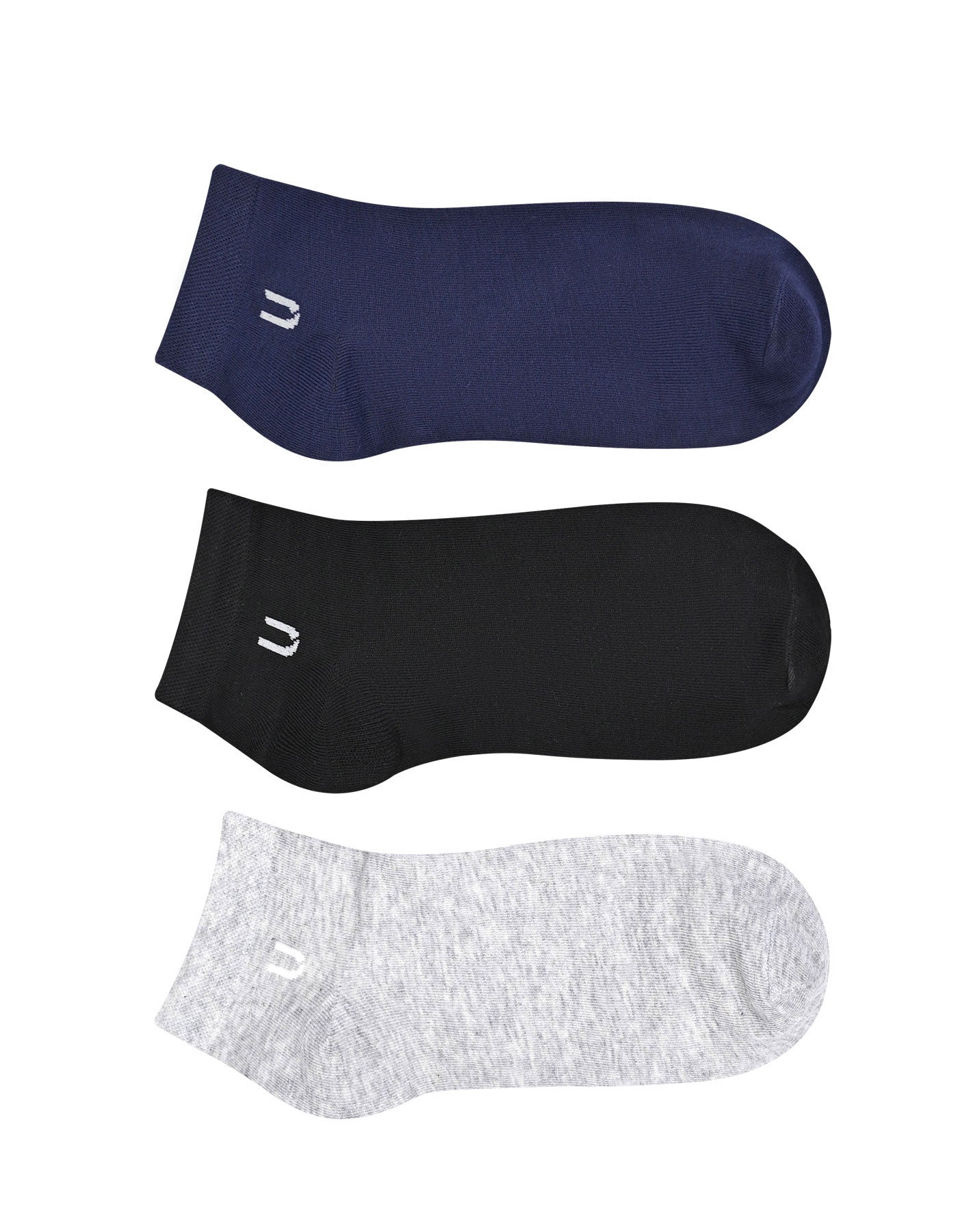 Pack Of 3-Multi Geometric Ankle Socks