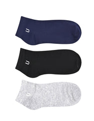 Pack Of 3-Multi Geometric Ankle Socks