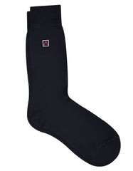Black Plain Socks