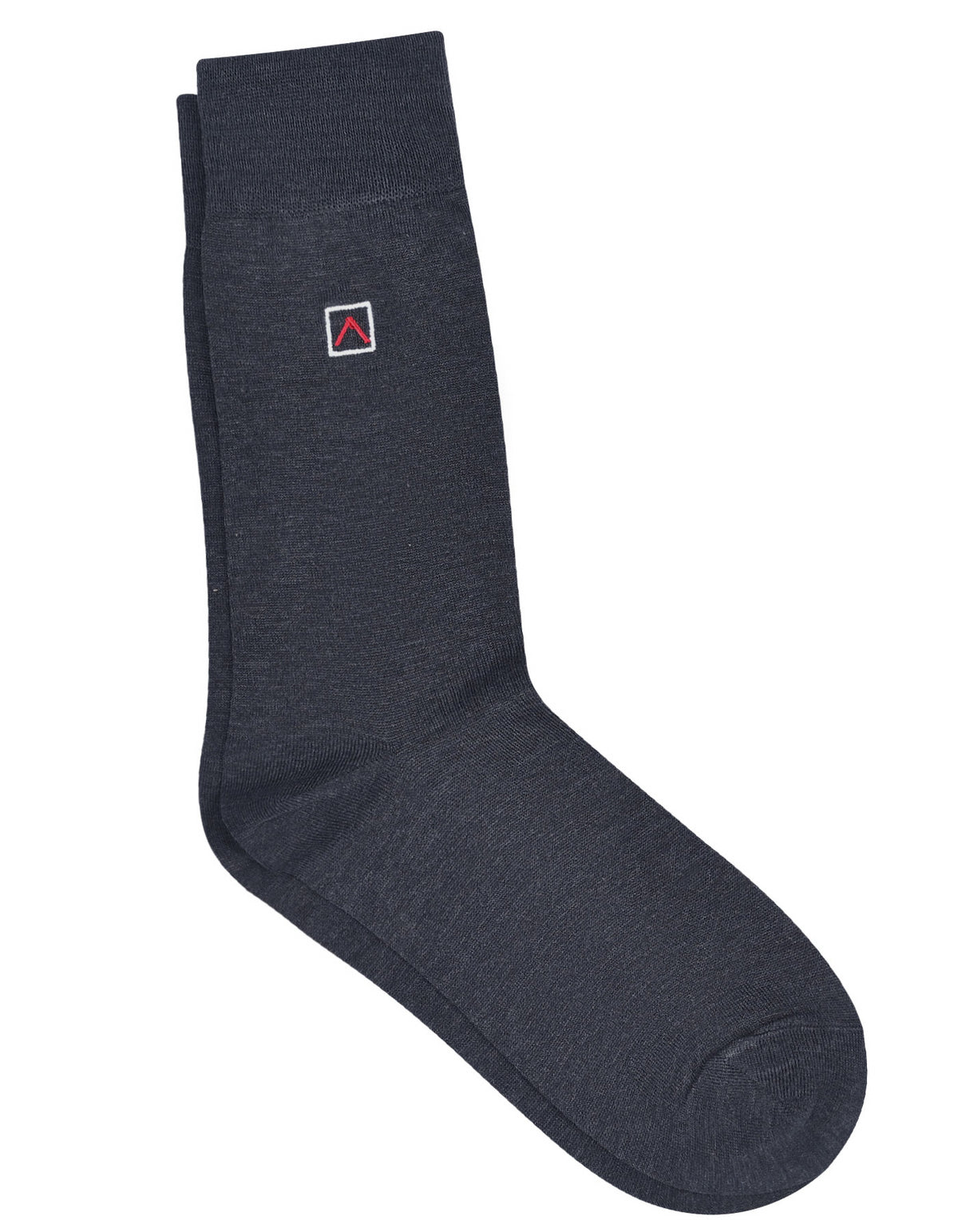 Charcoal Plain Socks