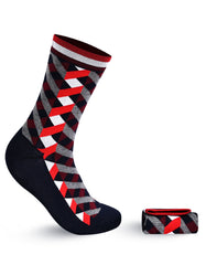 Blue Self Plain Socks