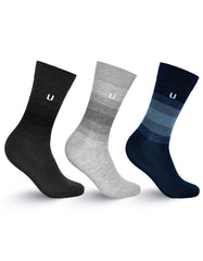 Pack Of 3-Multi Geometric Socks