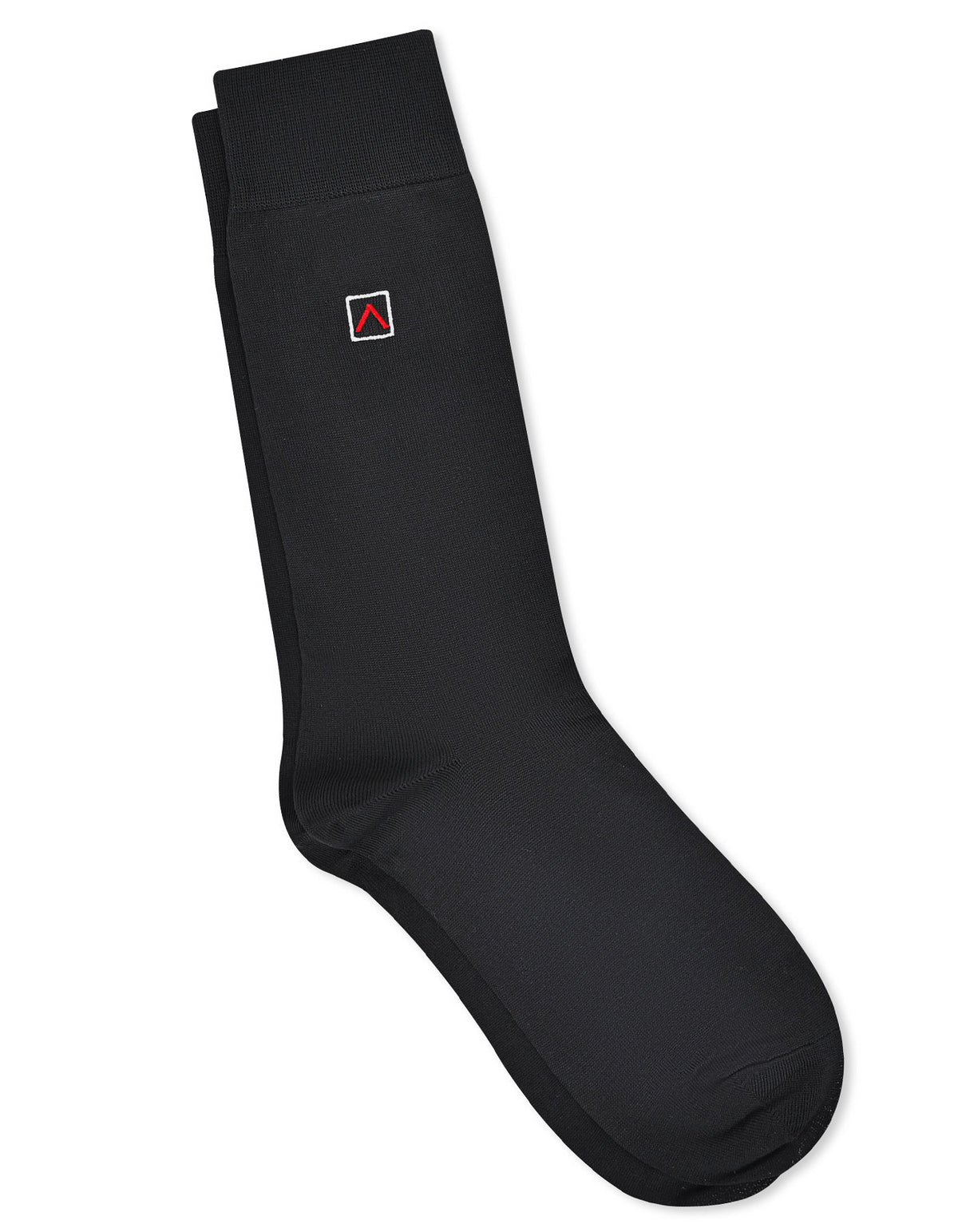 Black Plain Socks