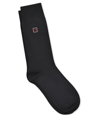 Black Plain Socks