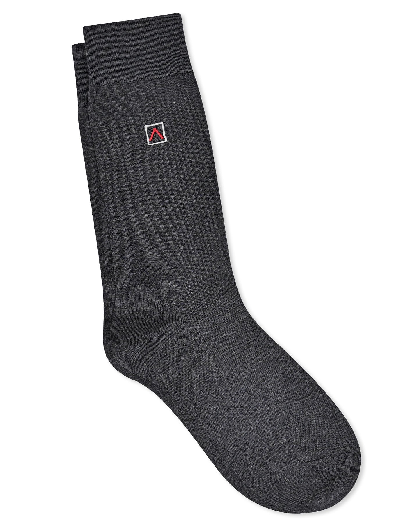 Charcoal Plain Socks