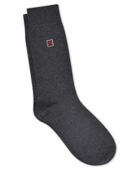 Charcoal Plain Socks