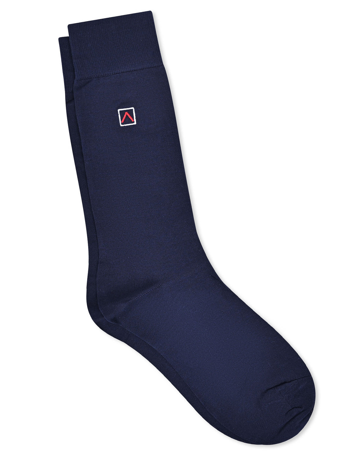Navy Plain Socks