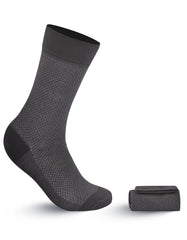 Grey Geometric Socks
