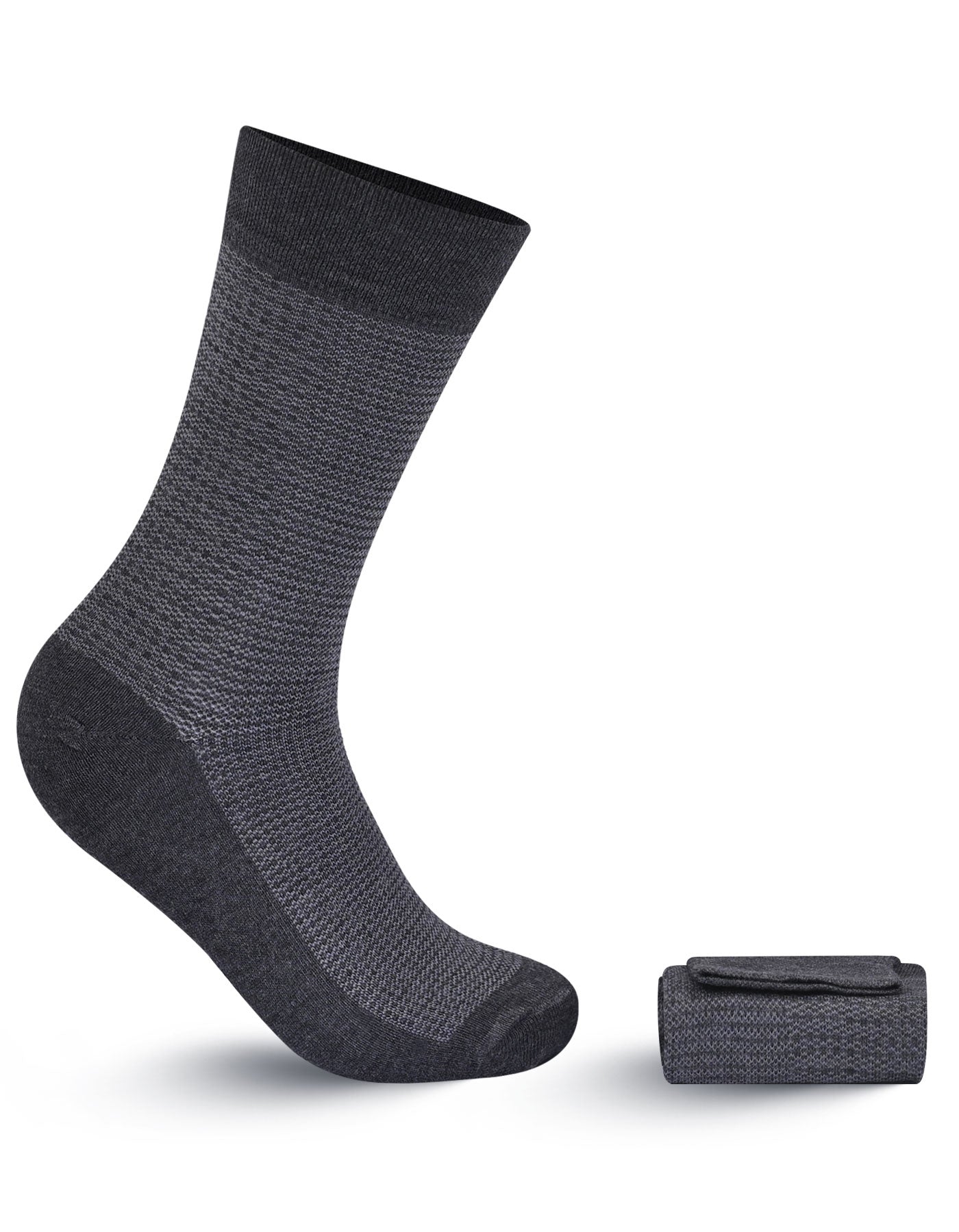 Grey Geometric Socks