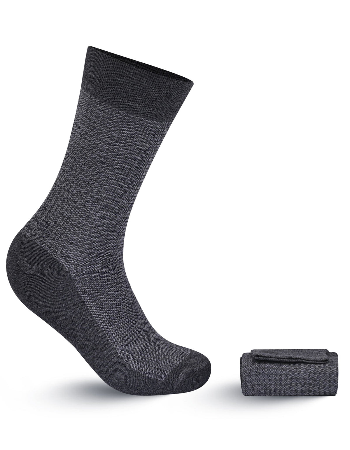 Grey Geometric Socks