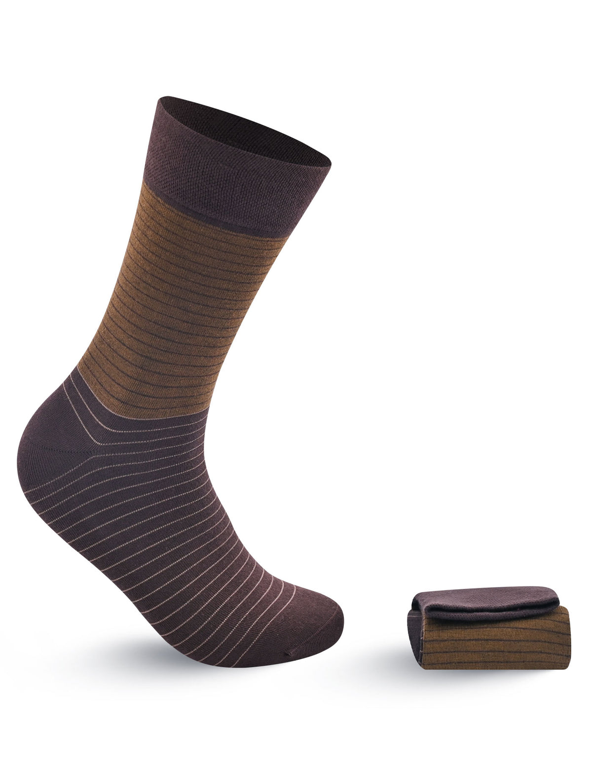 Brown Stripe Socks