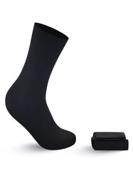 Black Geometric Socks