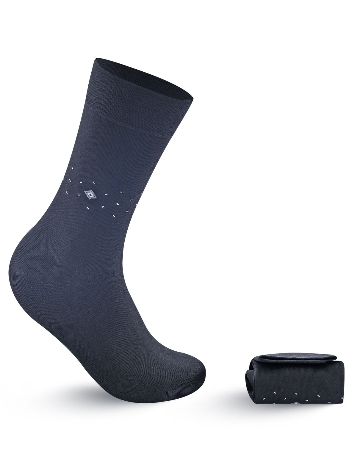 Black Geometric Socks