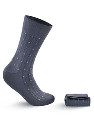 Grey Geometric Socks